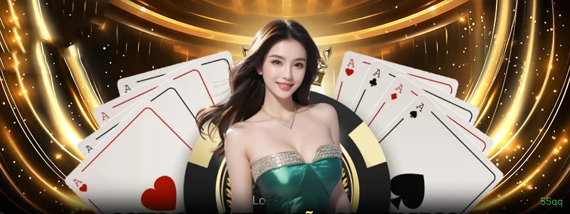 Imagem promocional do aplicativo mobile da 55qq